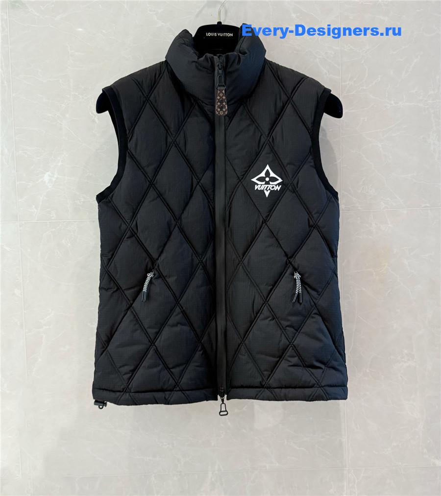 l0vis vvtt0n D1am0nd ripstop puffer gilet