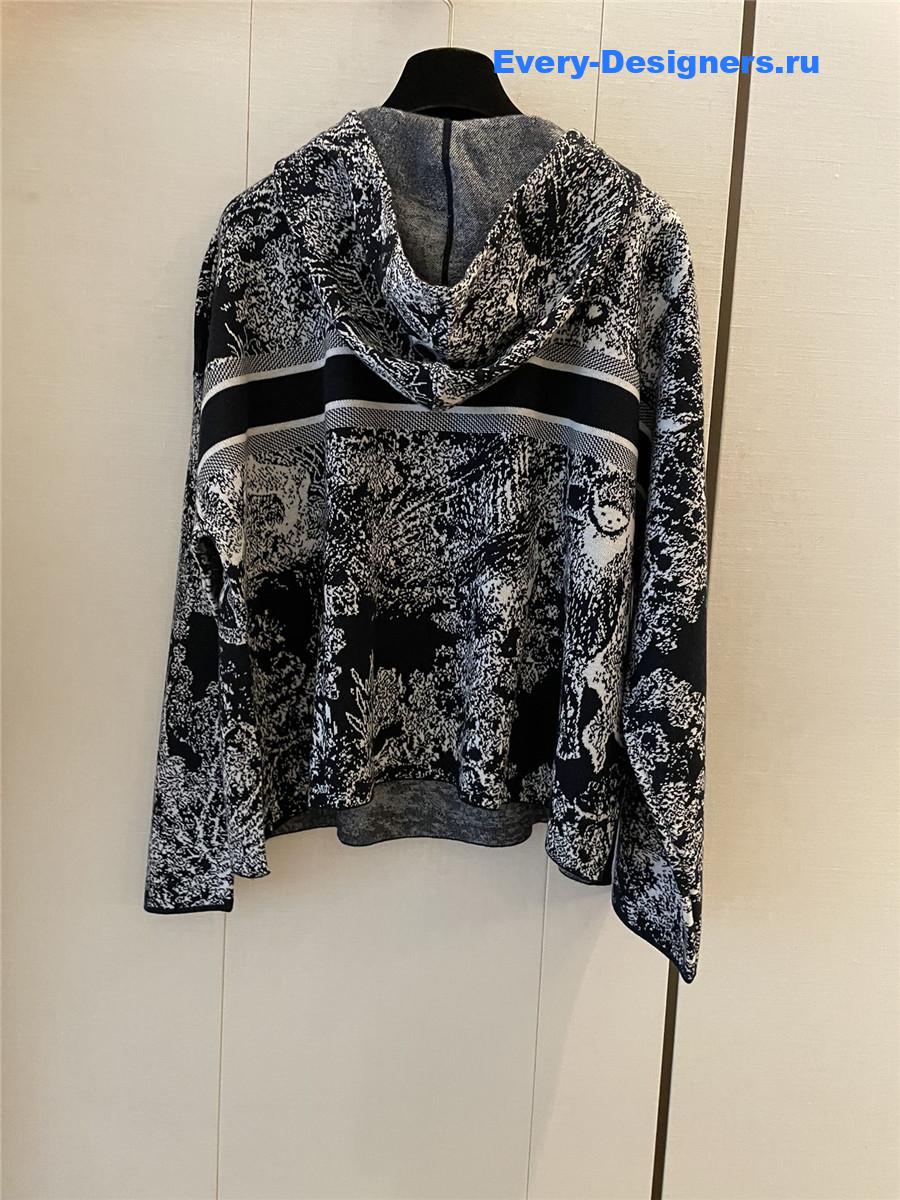 D10r cashmere wool blend knit suit black