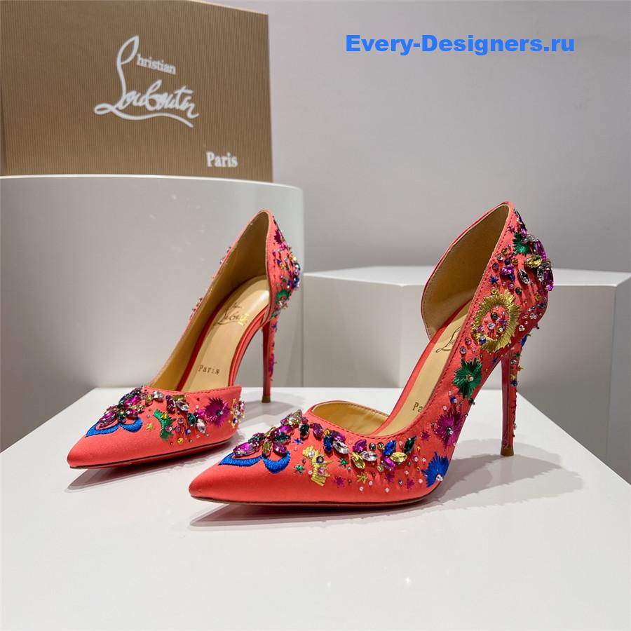 Chr1st1an louboutin artifice strass 120 pink pumps