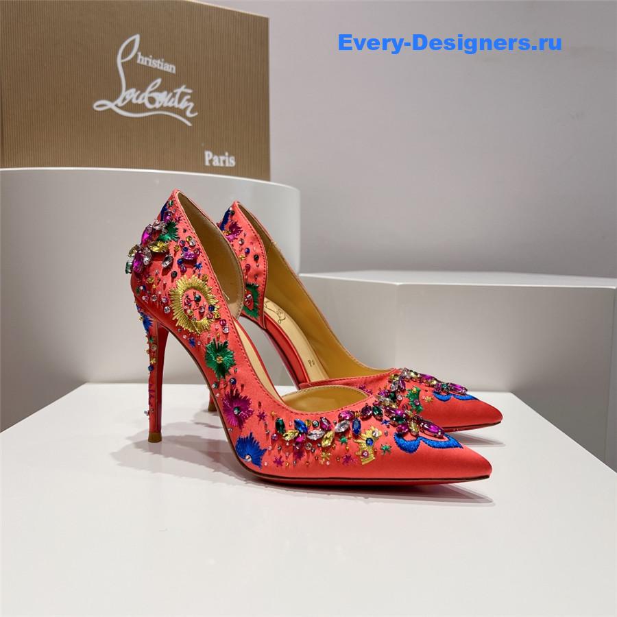Chr1st1an louboutin artifice strass 120 pink pumps