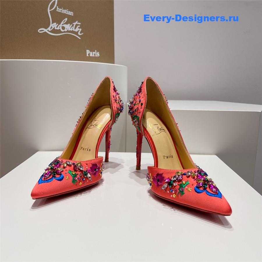 Chr1st1an louboutin artifice strass 120 pink pumps
