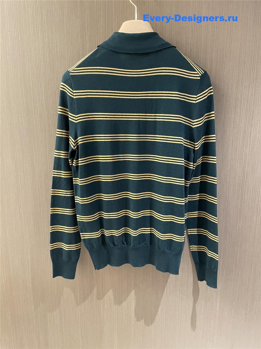 Miu Miu Green Cotton Polo
