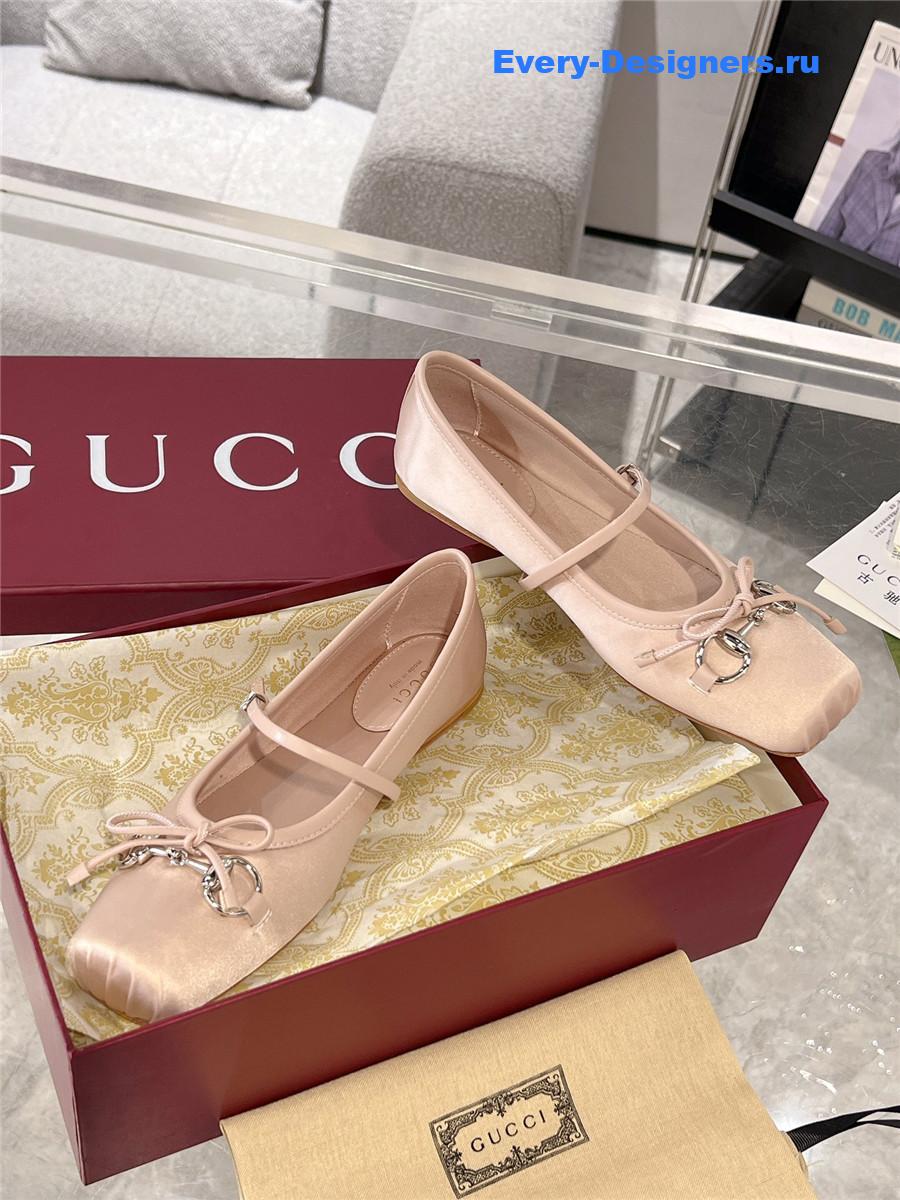 Gvc*1 horsebit ballet flat pink