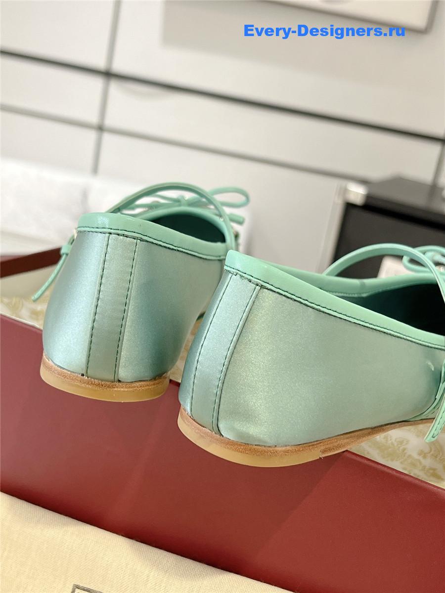 Gvc*1 horsebit ballet flat green