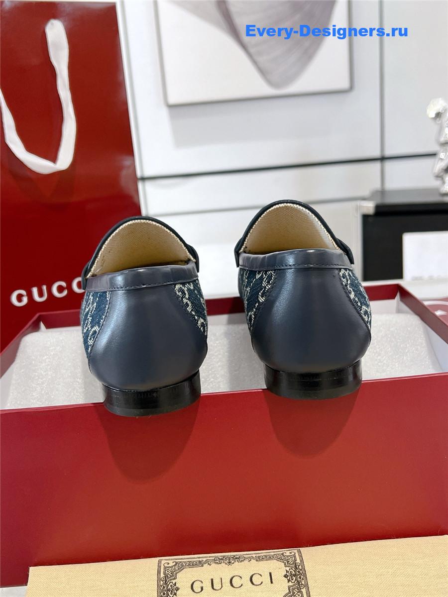 Gvc*1 denim 1953 horsebit loafers