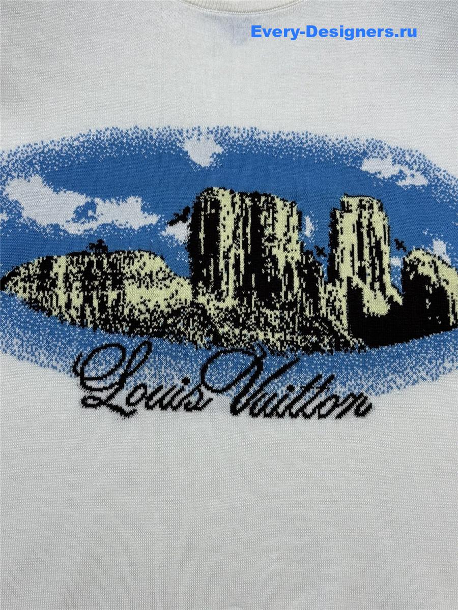 l0vis Vvtt0n graphic short-sleeved cotton crewneck
