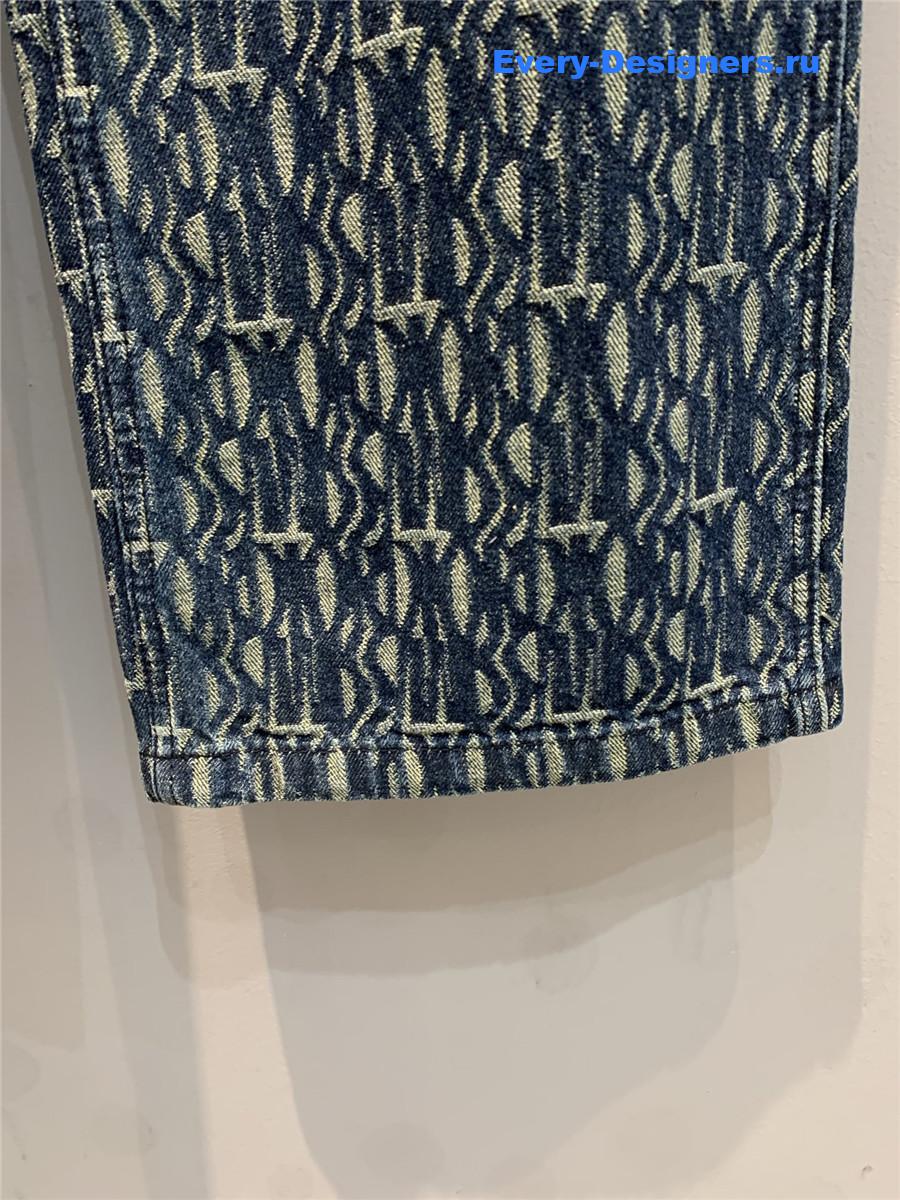 D10r emporio armani logo-jacquard jeans