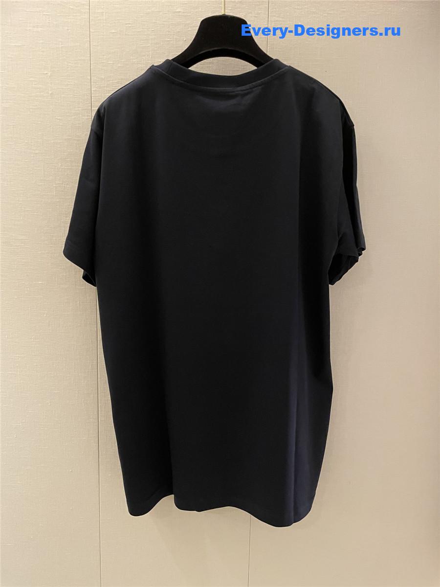 Gvc*1 black cotton t-shirt