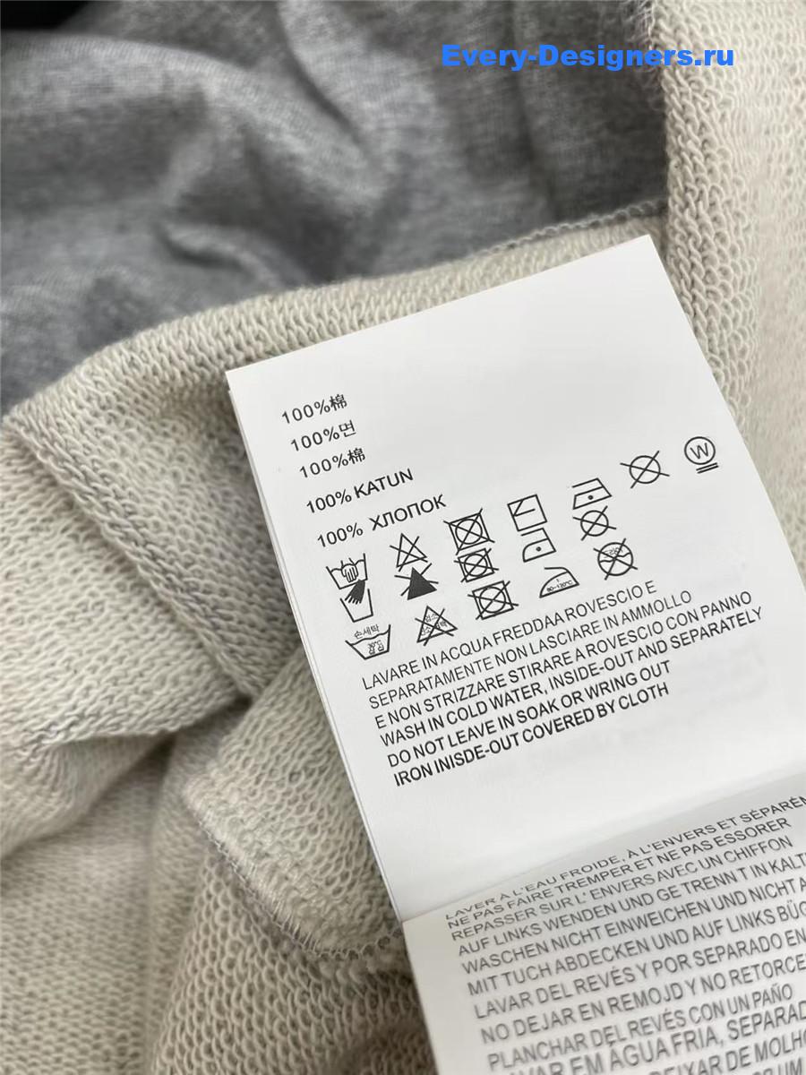 Miu Miu Grey Fleece Zipper Sweatshirt