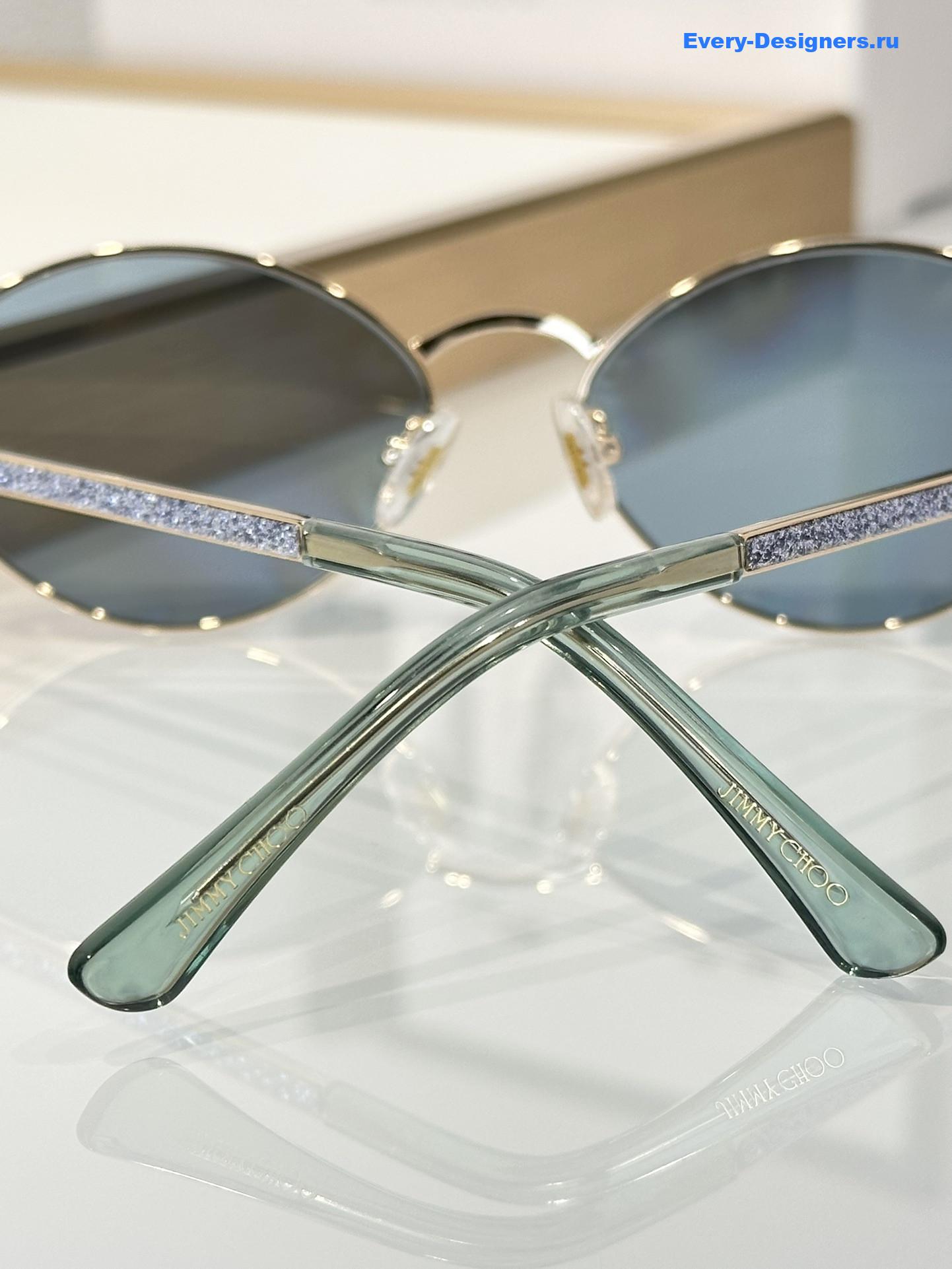 J1m*y Ch00 sonny green round sunglasses