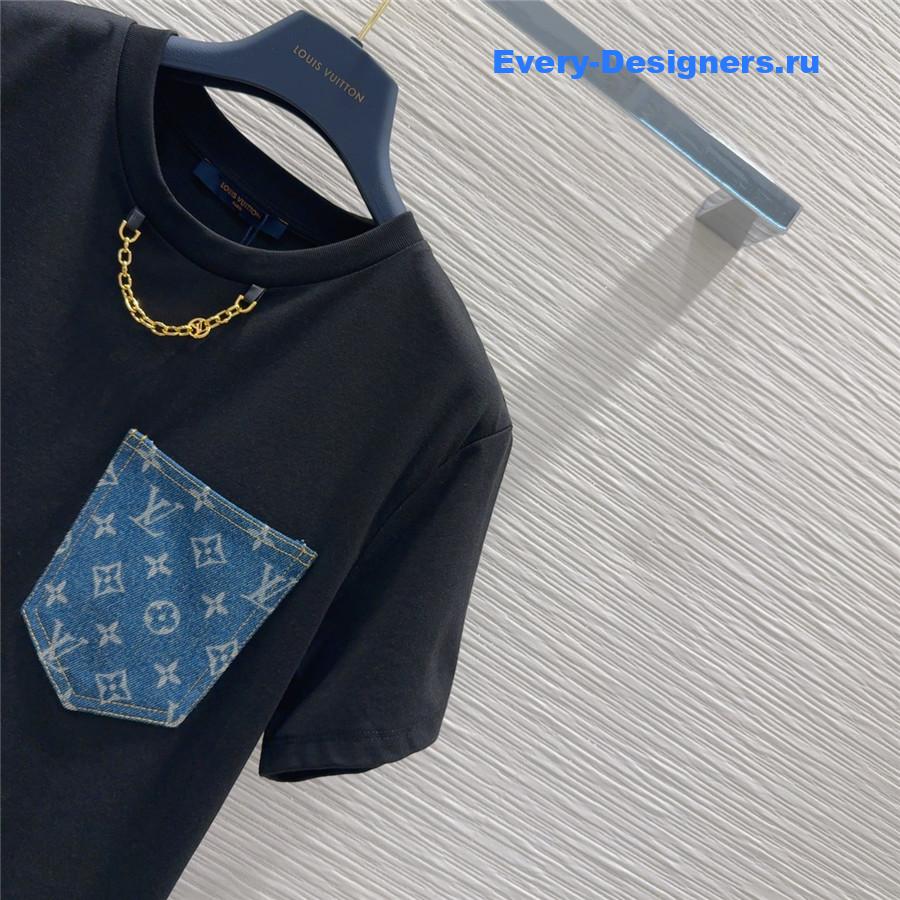 l0vis Vvtt0n monogram pocket tee