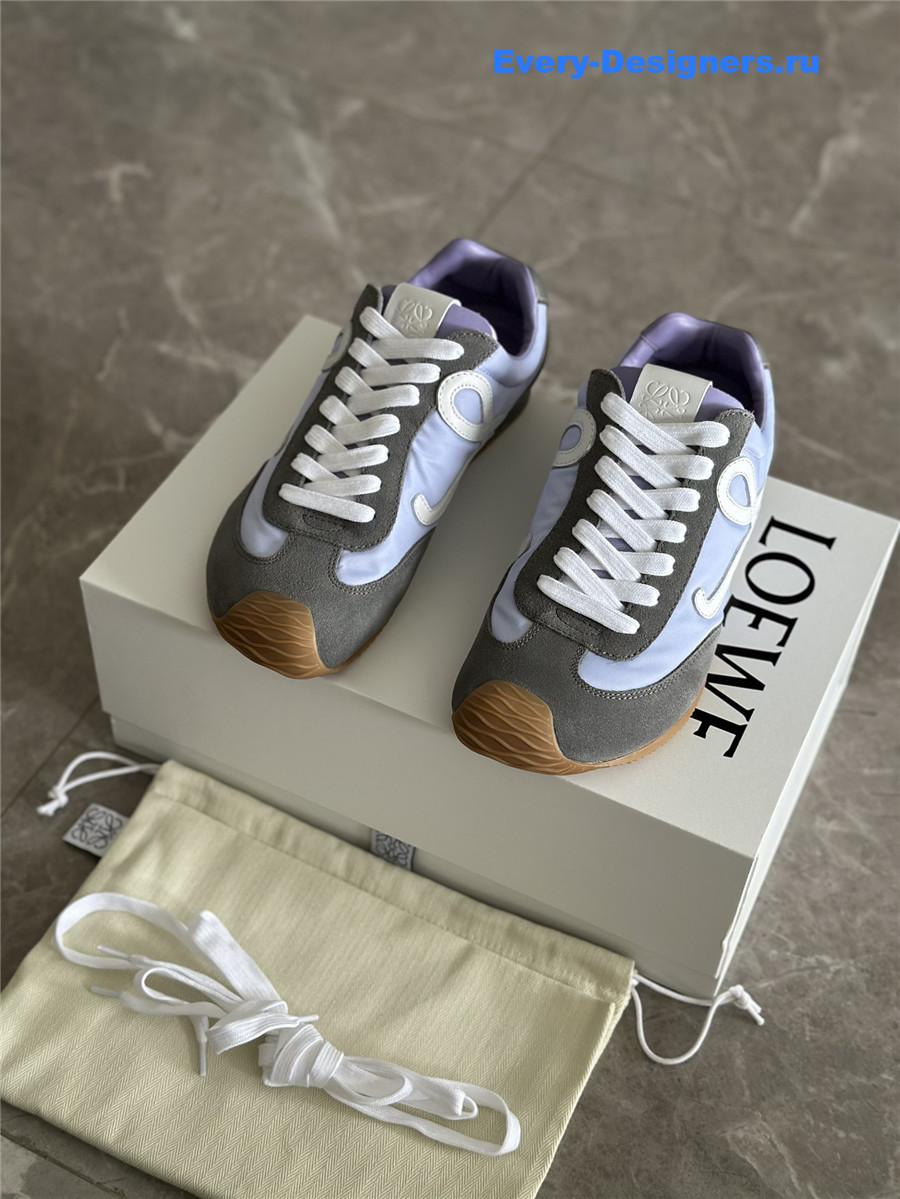 L0ew* blue ballet runner sneakers