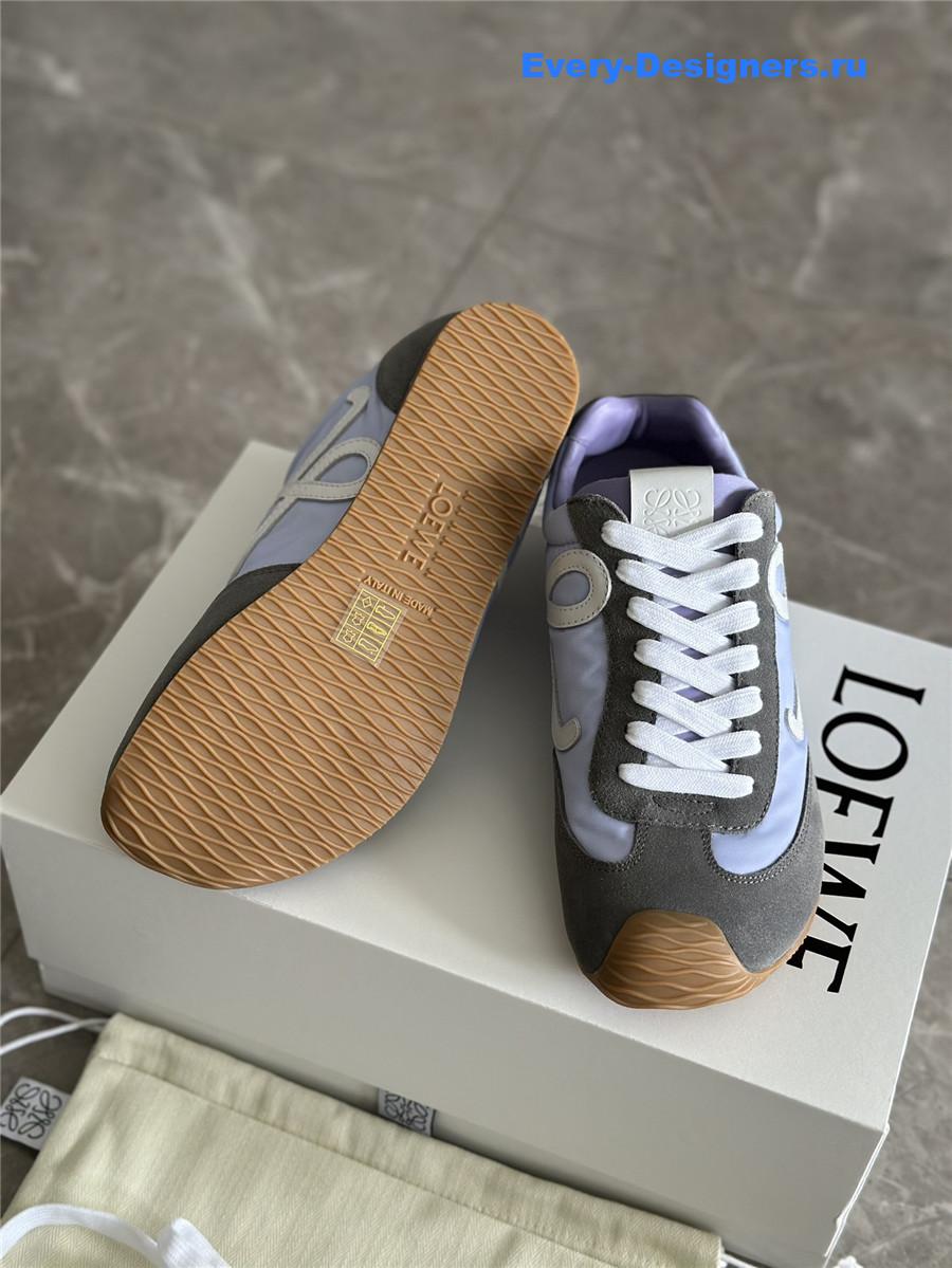 L0ew* blue ballet runner sneakers
