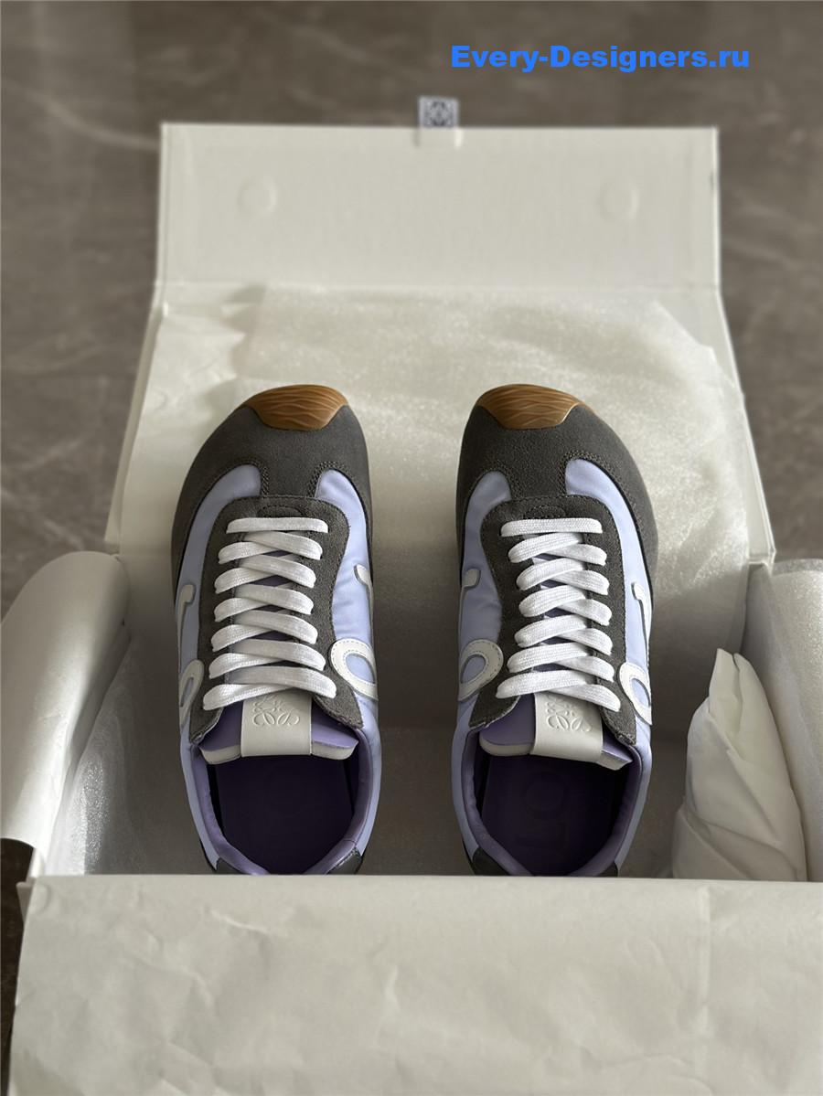 L0ew* blue ballet runner sneakers