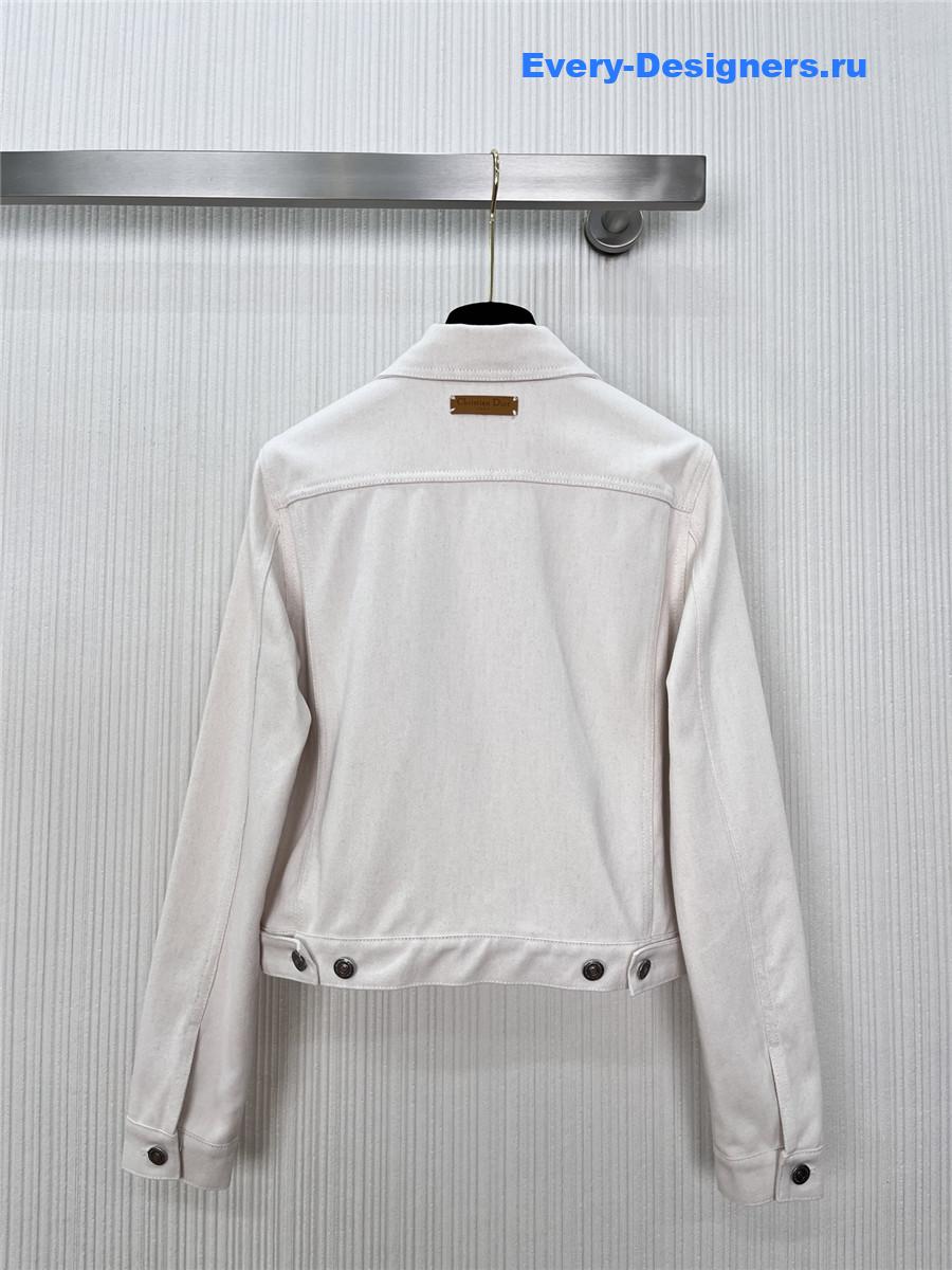 D10r off-white bee denim jacket