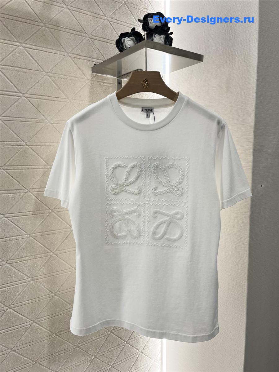 L0ew* rhinestone t-shirt