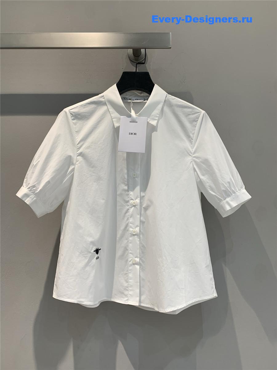 D10r white poplin shirt