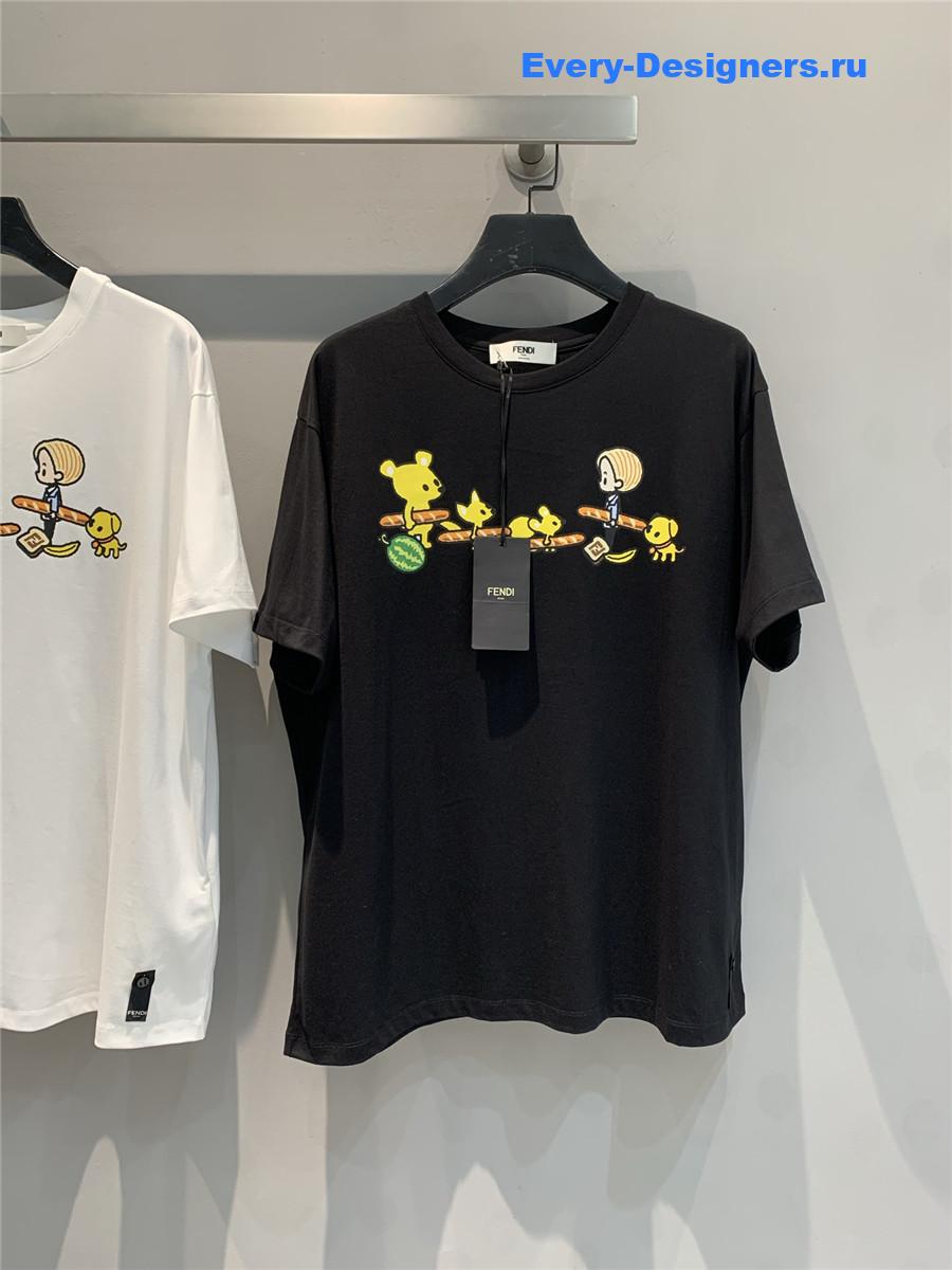 F**di silvia and the baguette tee