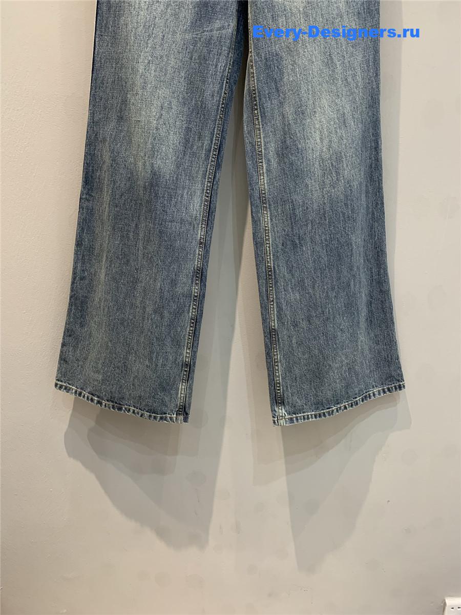 l0vis Vvtt0n patchwork leather jeans