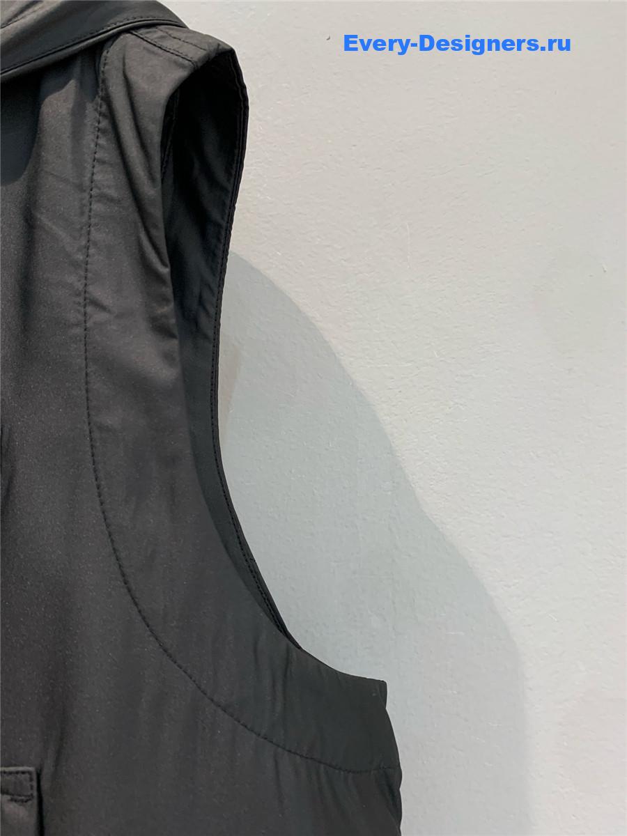 F**di black hooded vest