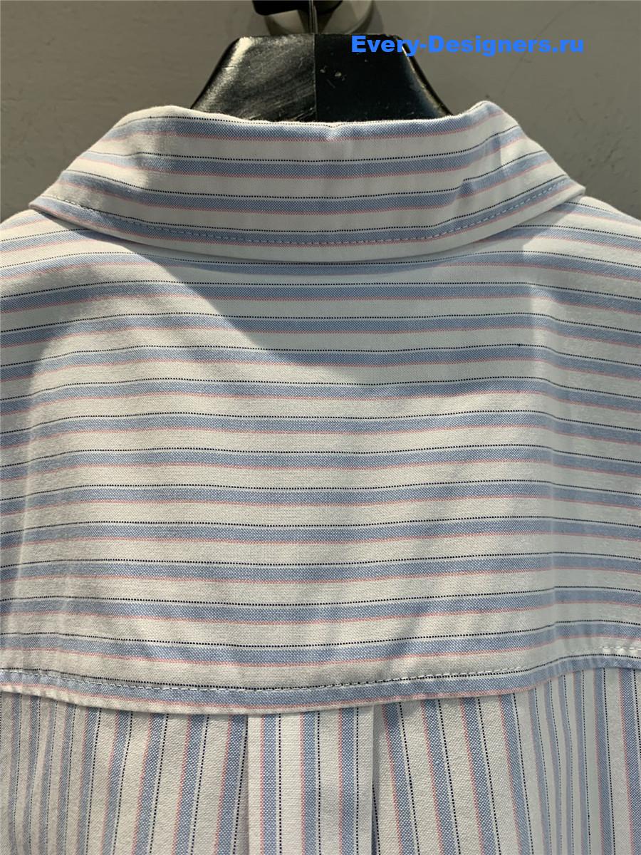 A1exa*der wang light blue striped shirt