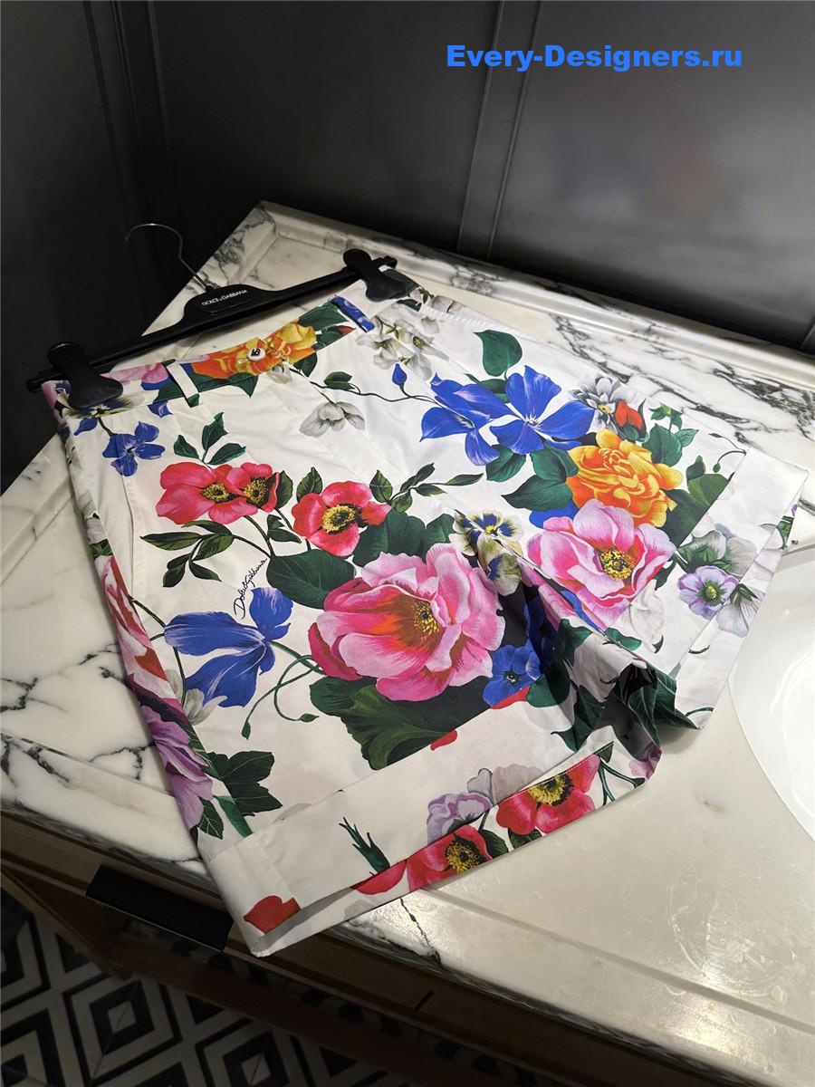 Dolce & Gabbana Floral Shorts