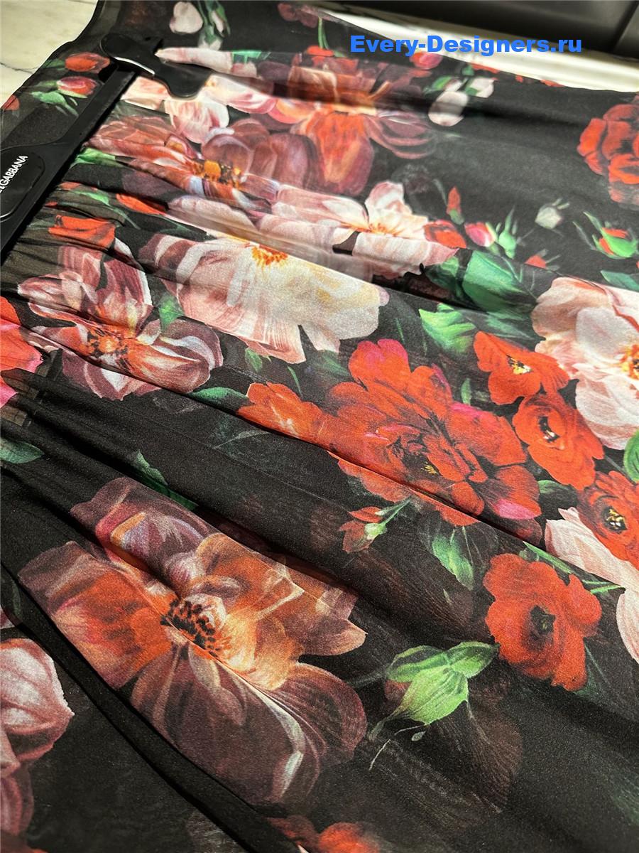 Dolce & Gabbana Rose Skirt