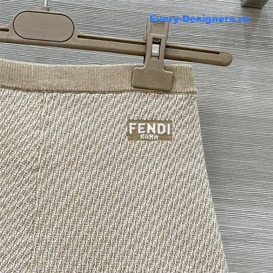 F**di roma bermuda shorts brown