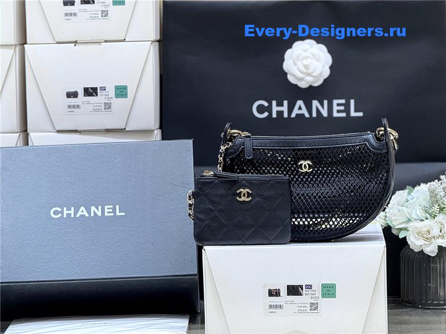 Ch**el moon mesh clutch