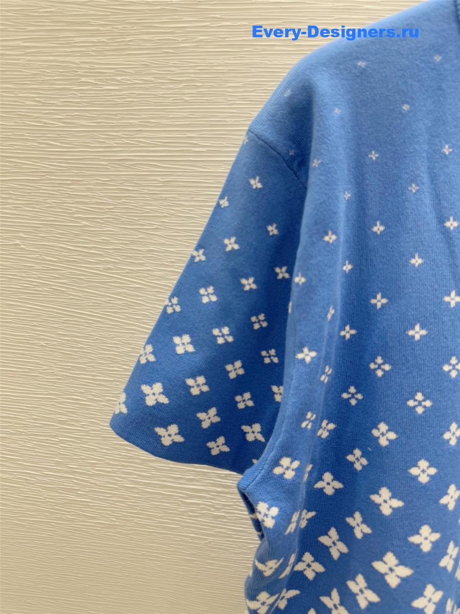 l0vis Vvtt0n gradient knit top