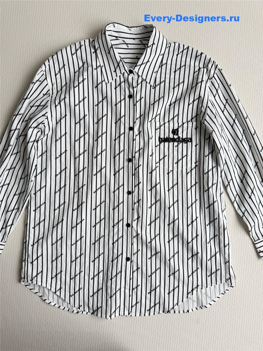 Ba1en*iaga black white shirt