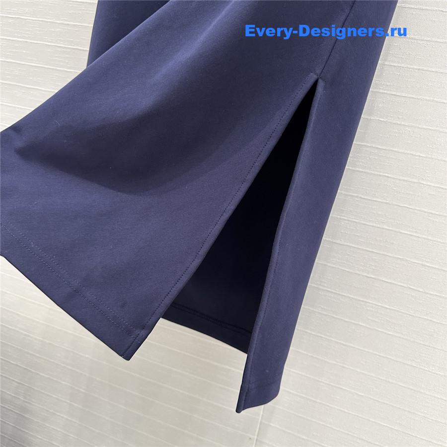 Miu Miu Dark Blue Polo Dress