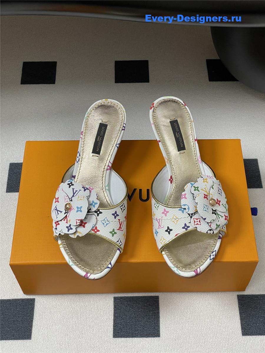 l0vis Vvtt0n lv x tm flower mules