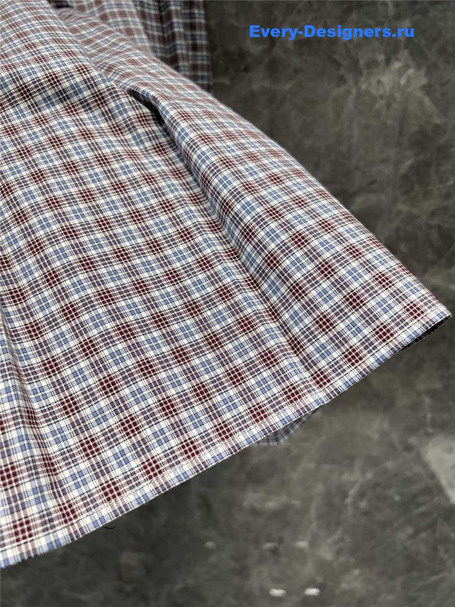 Miu Miu Checked Cord Skirt