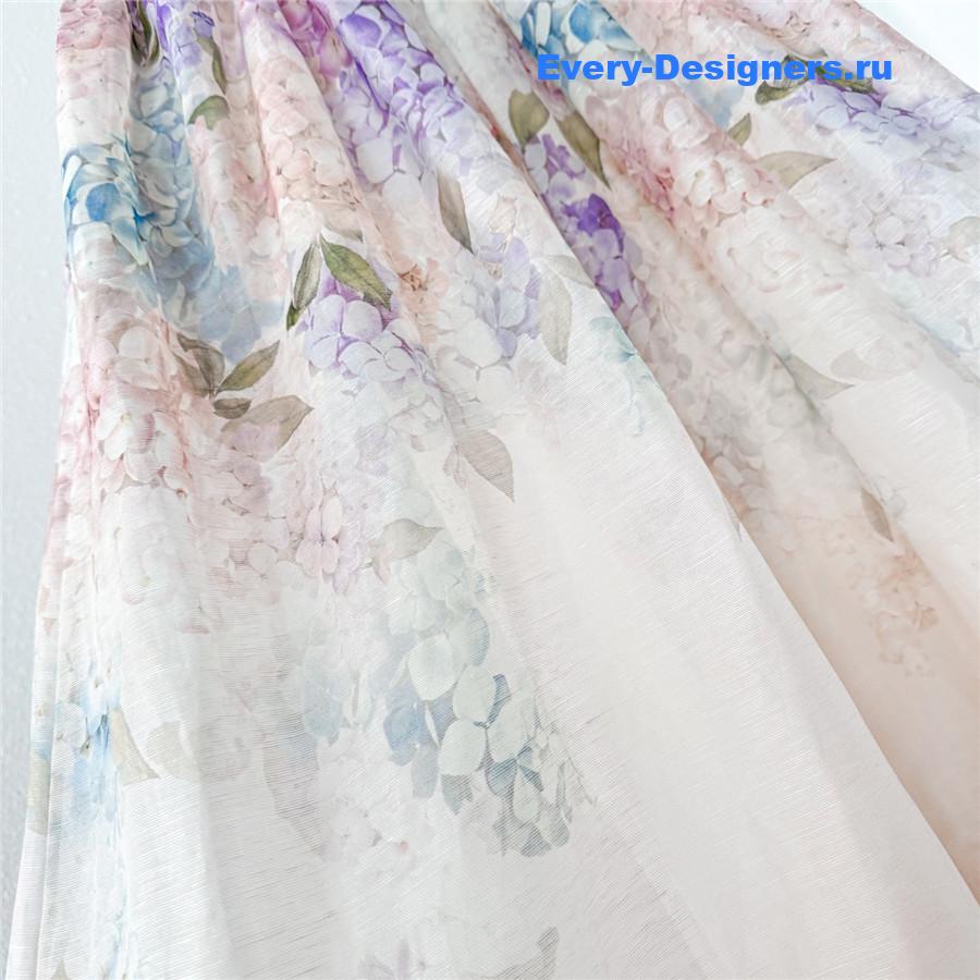 Zimme Hydrangea Corset Dress