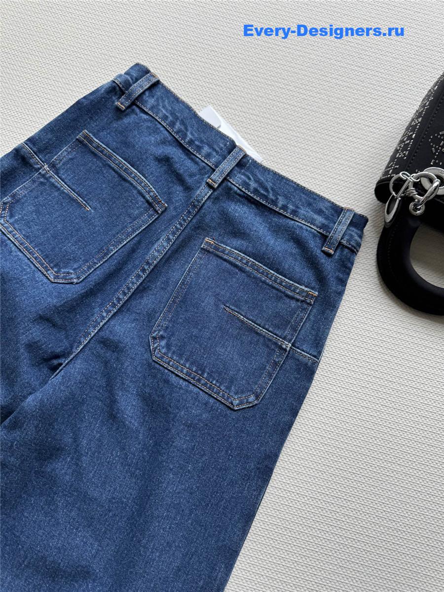 D10r blue wide leg jeans