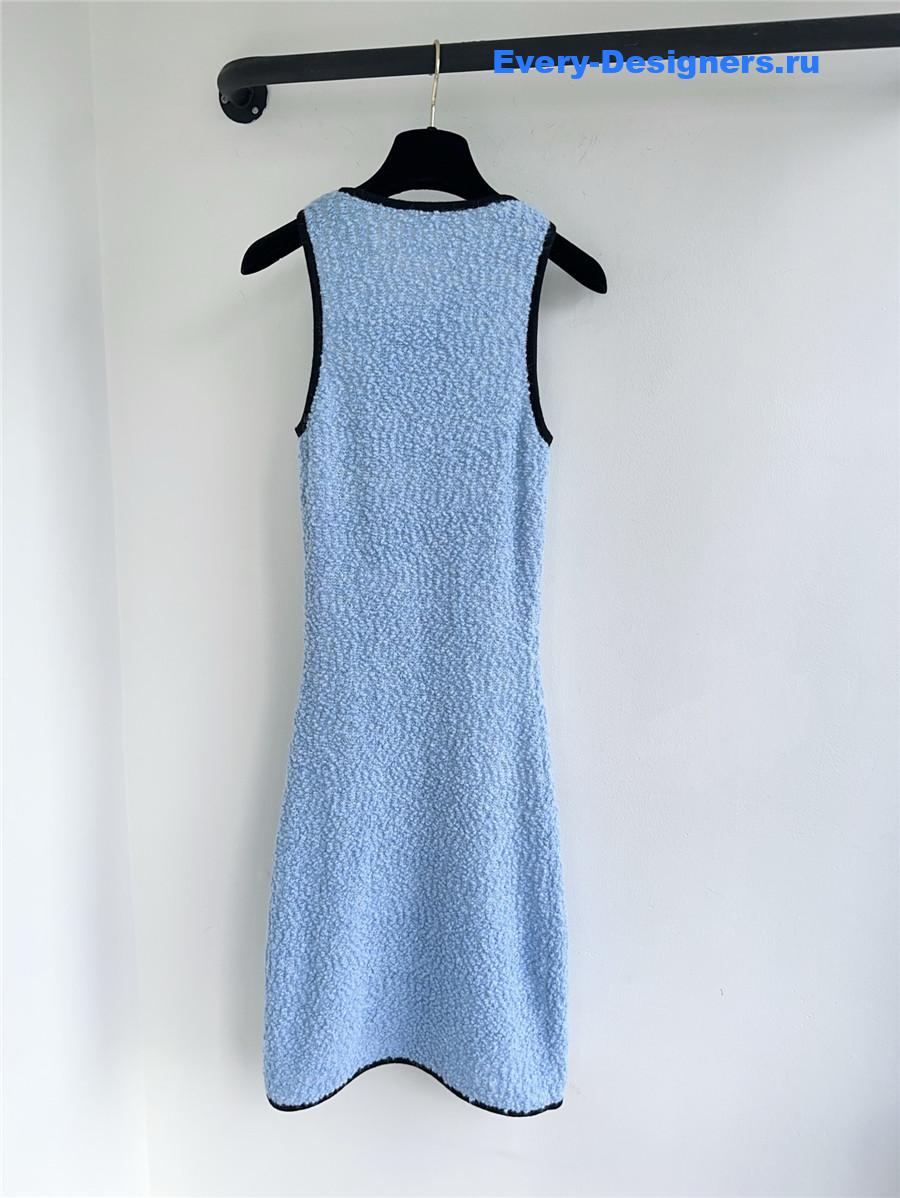 Ch**el knitted maxi dress