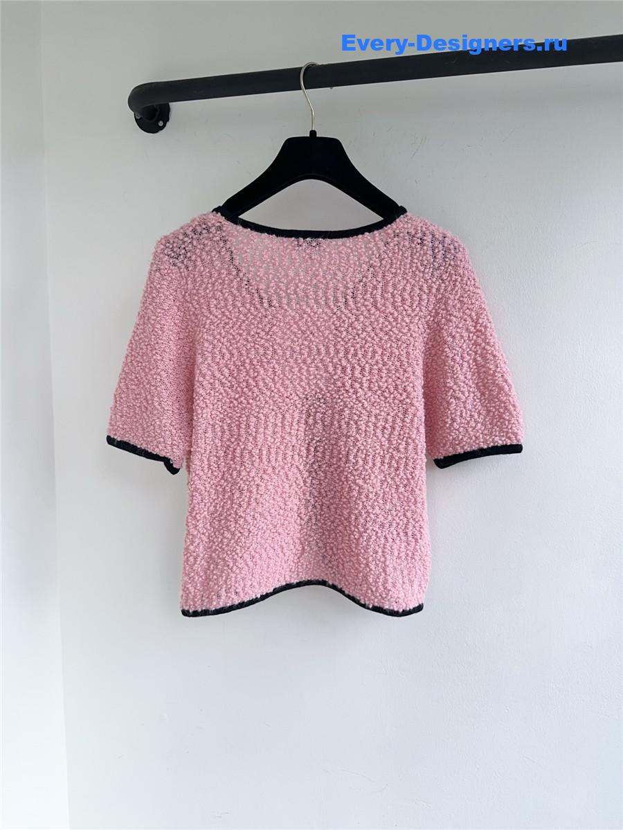 Ch**el knit cardigan skirt set