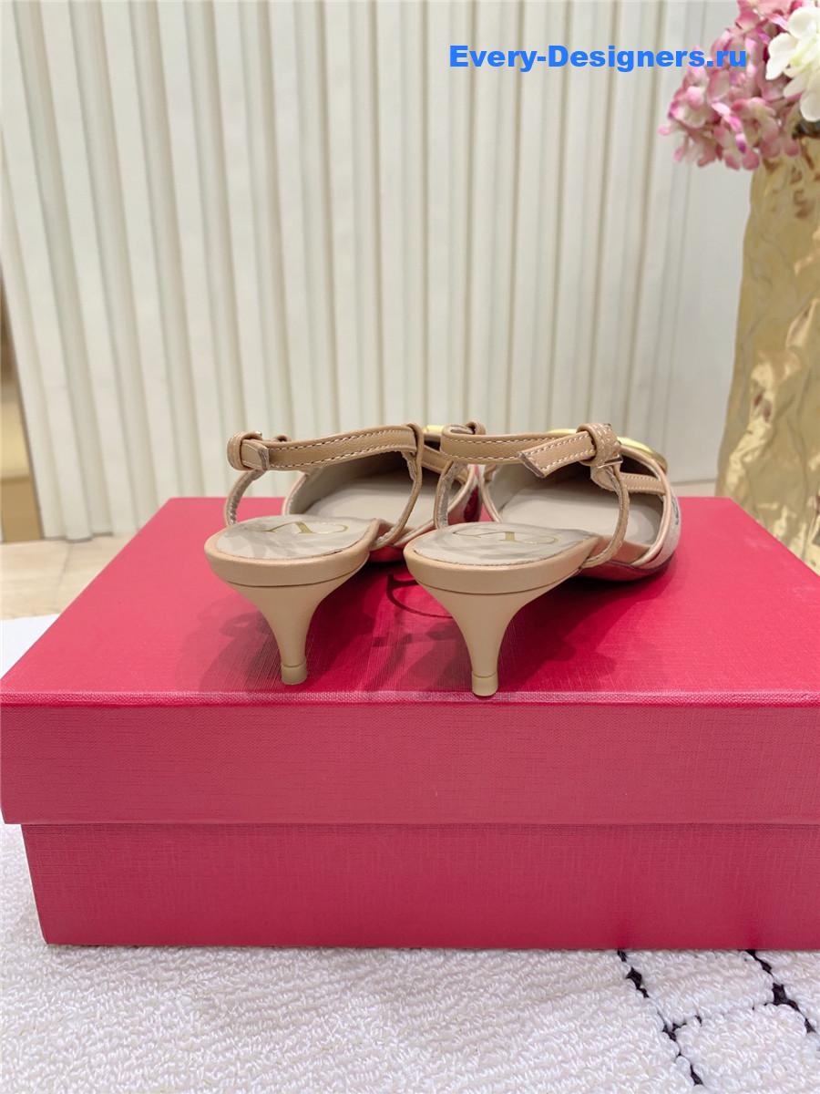 Va1e*ntin0 cherryfic 40mm slingbacks