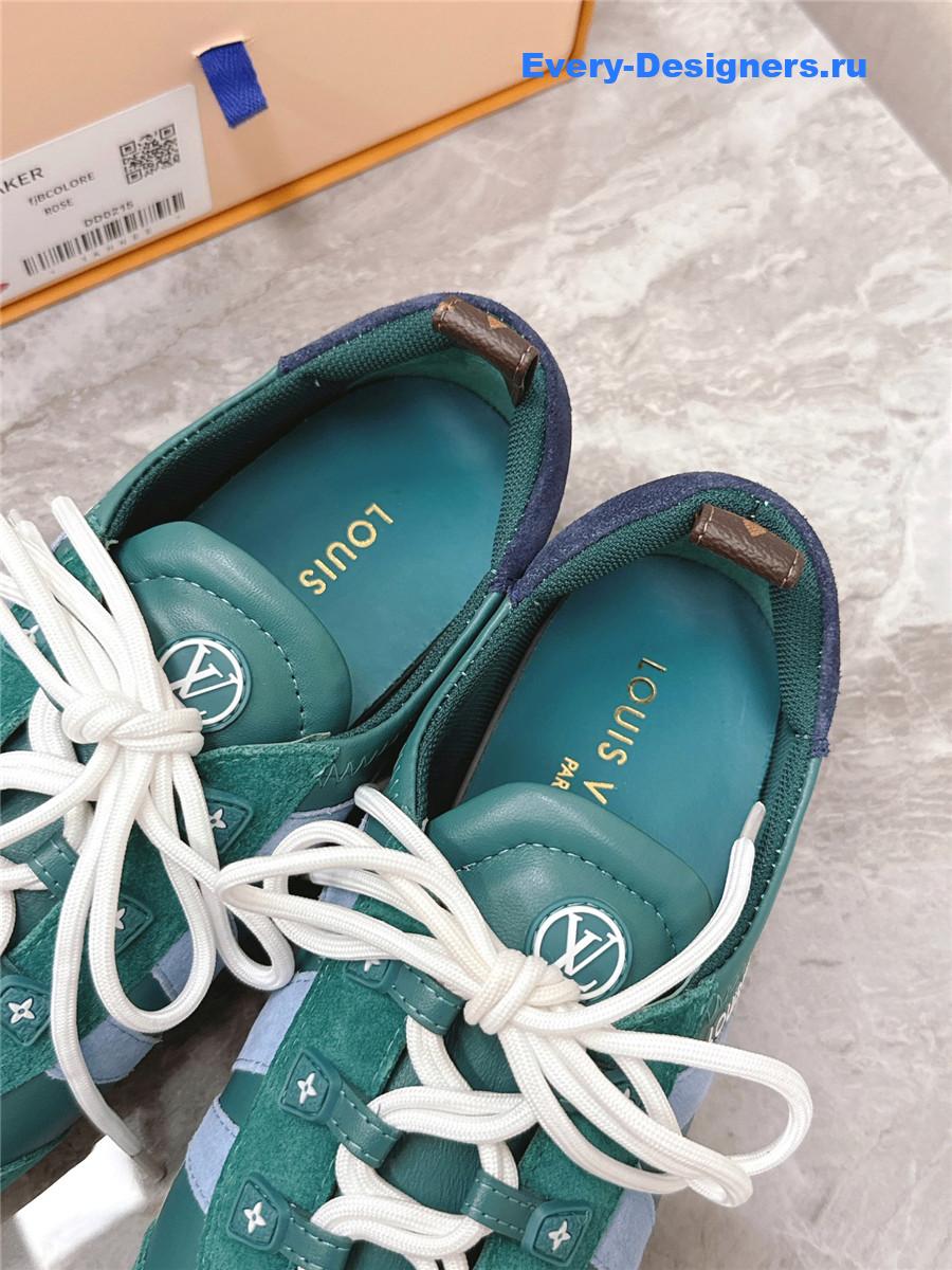 l0vis Vvtt0n green sneakerina ballet sneakers