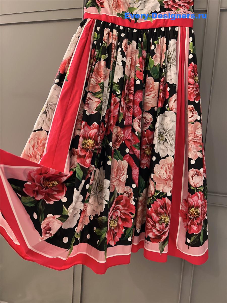 Dolce&Gabbana Poplin Camisole Dress