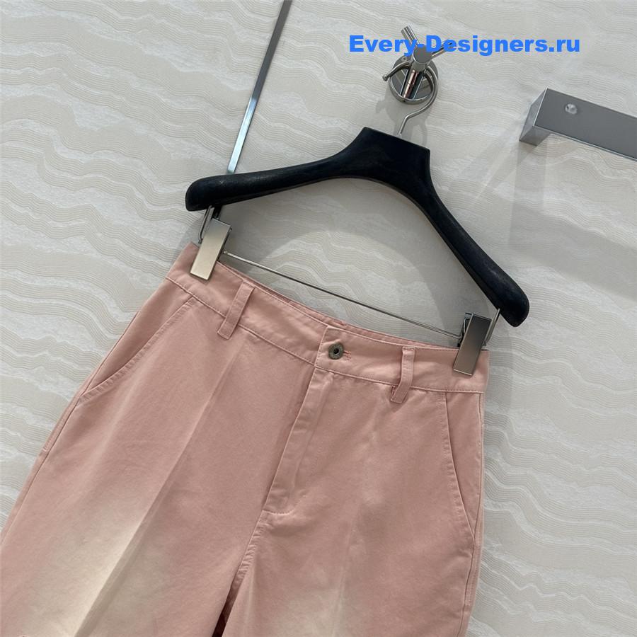 L0ew* pink anagram bermuda shorts