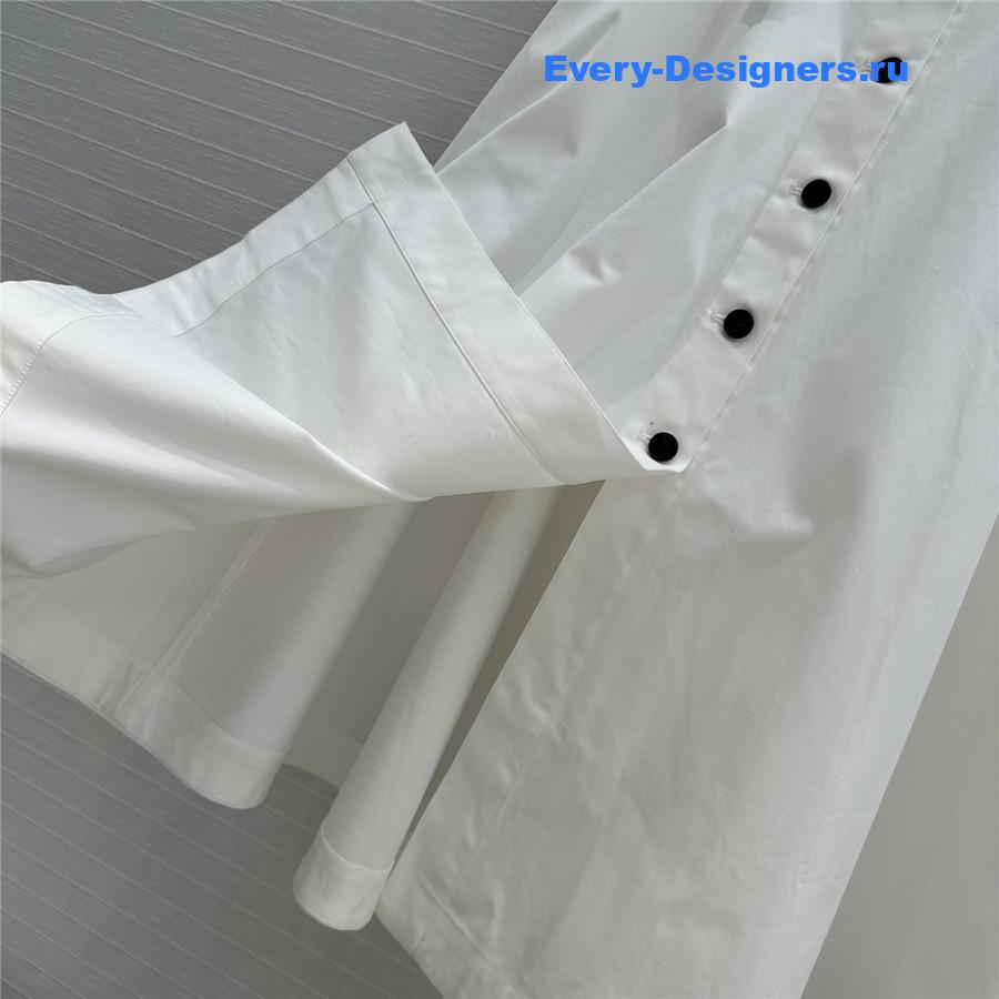 D10r white belted skirt