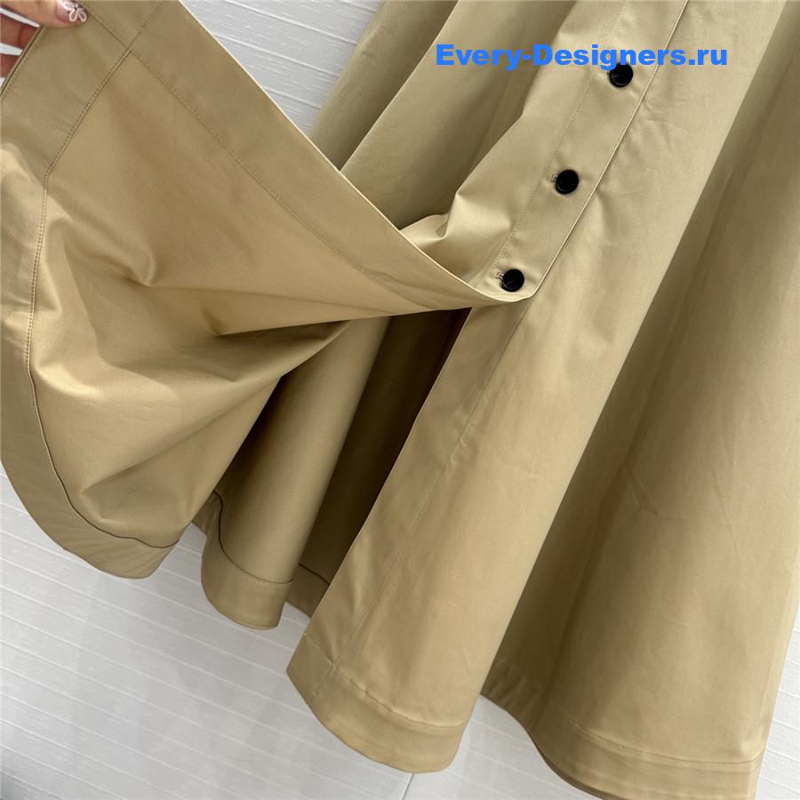 D10r brown belted skirt