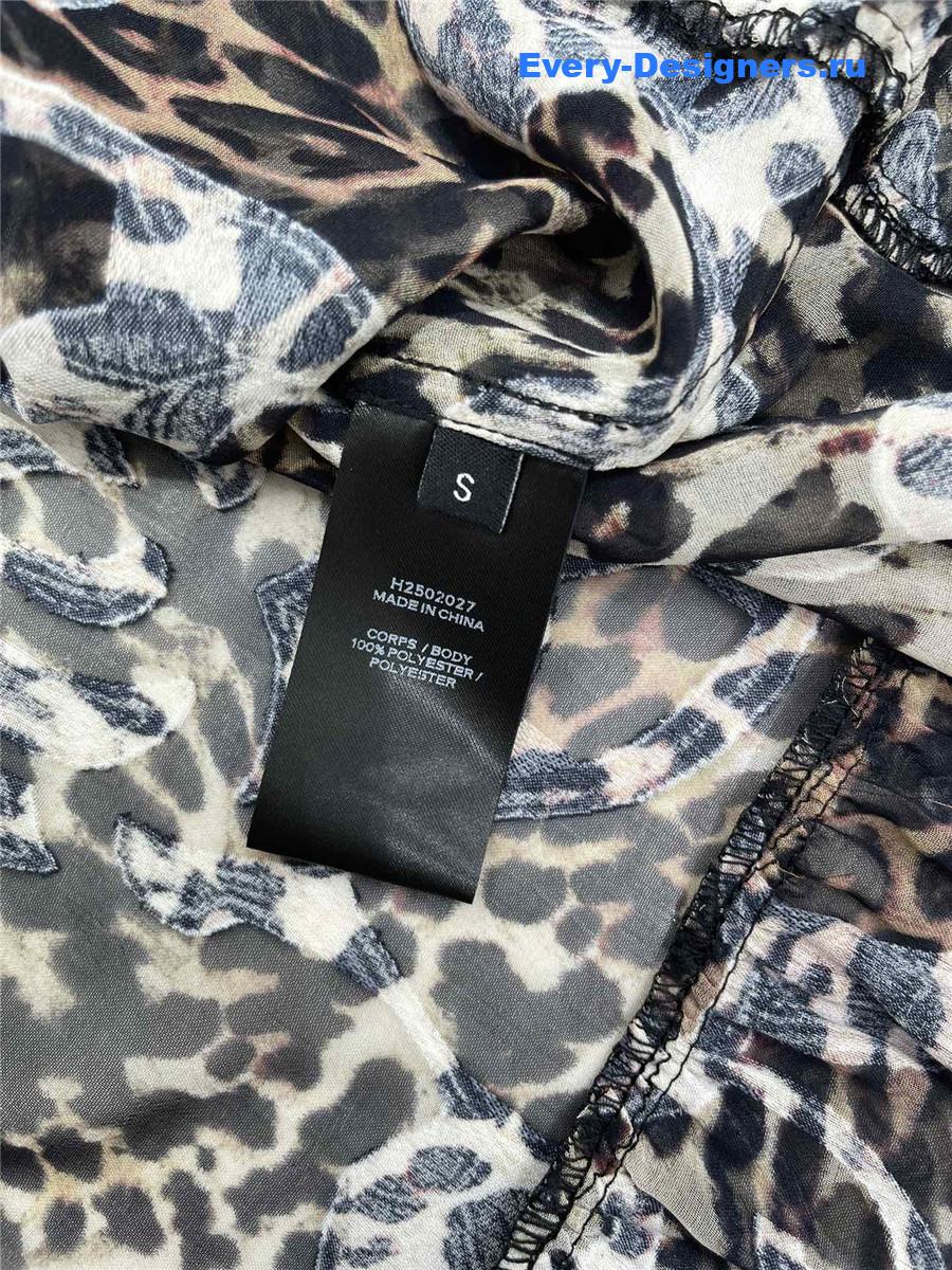 Sa1nt Lau*nt leopard vest