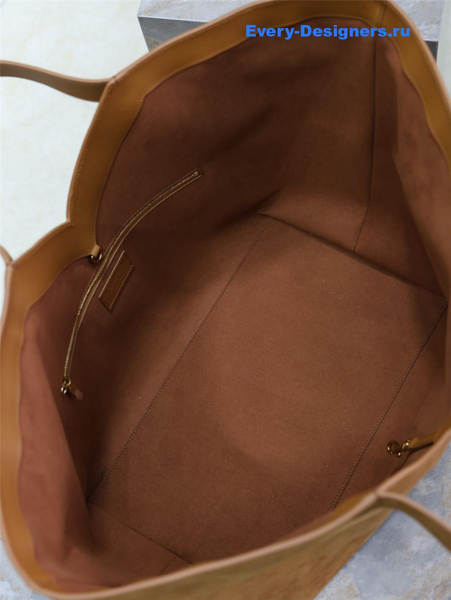 Sa1nt Lau*nt y tote in suede