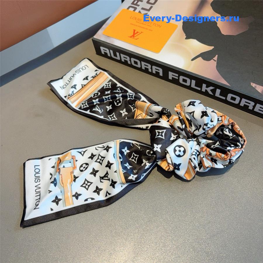 l0vis Vvtt0n letter ribbon hair tie