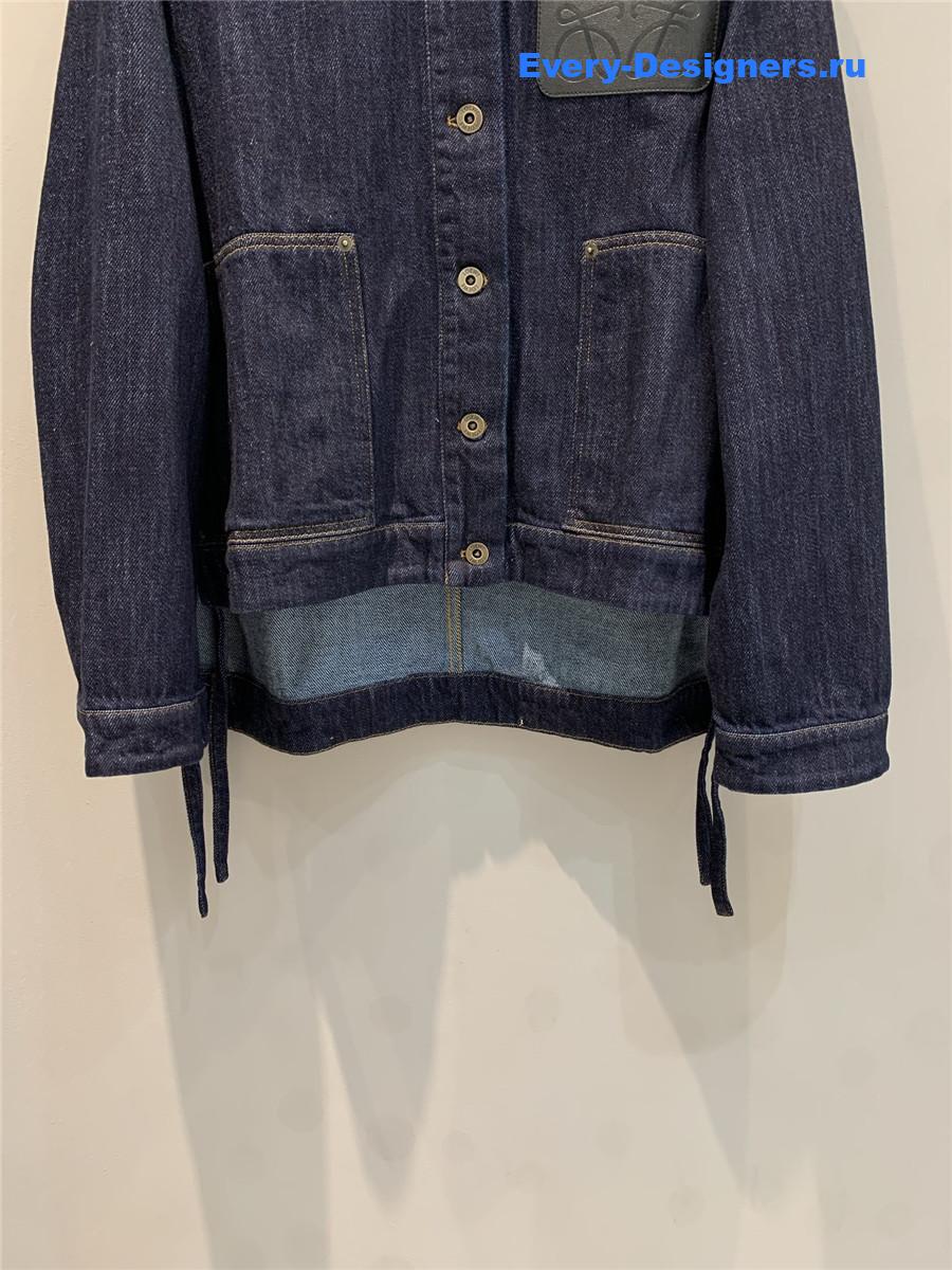 L0ew* blue denim workwear jacket