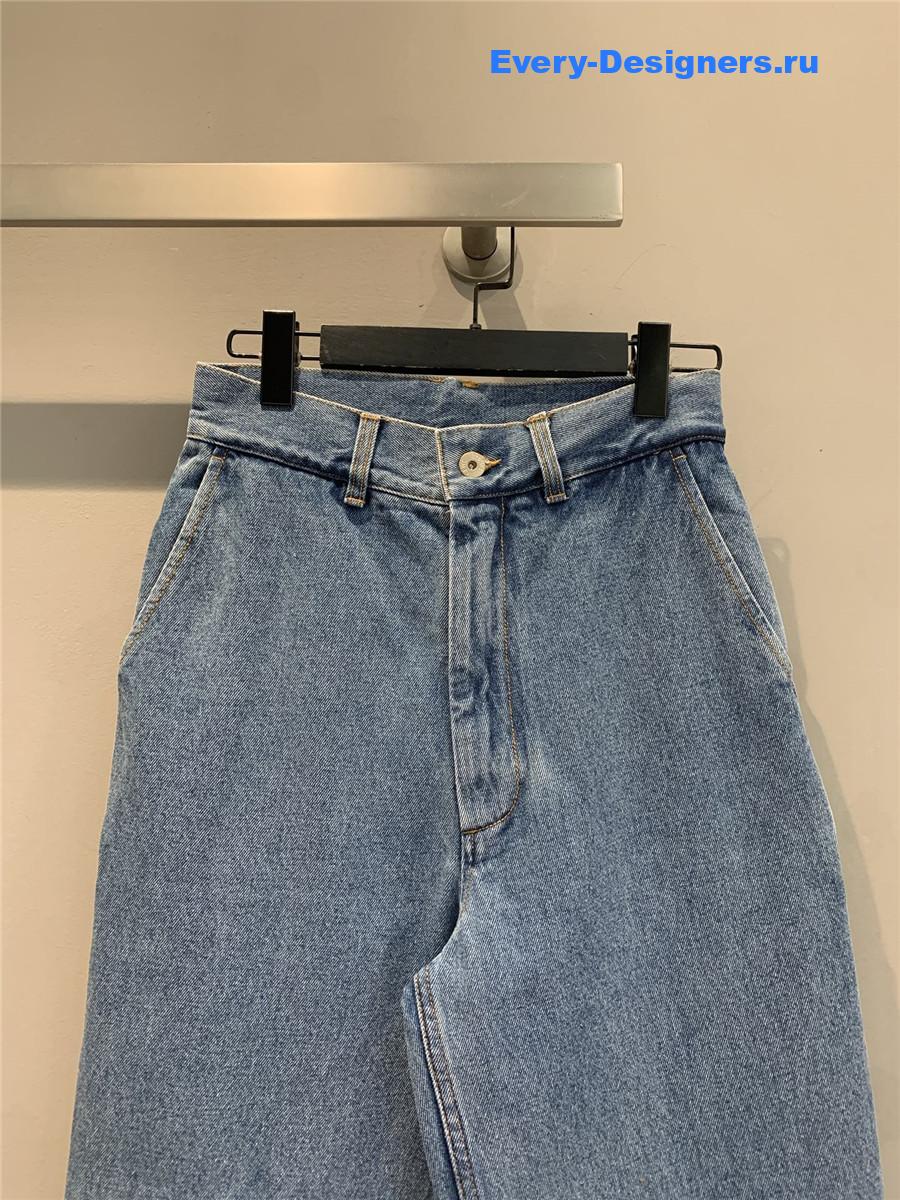 L0ew* blue anagram baggy jeans