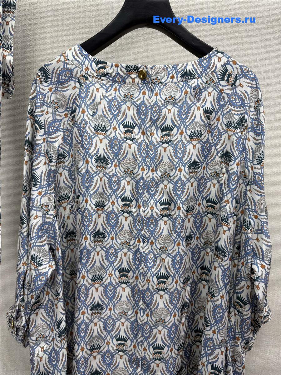 L0r0 P1ana mina silk dress